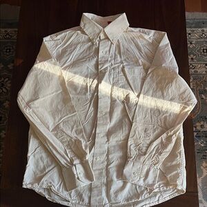 Izod Cream Button Down Shirt